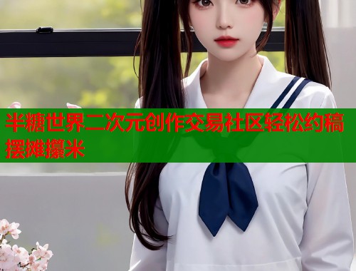半糖世界二次元创作交易社区轻松约稿摆摊攥米