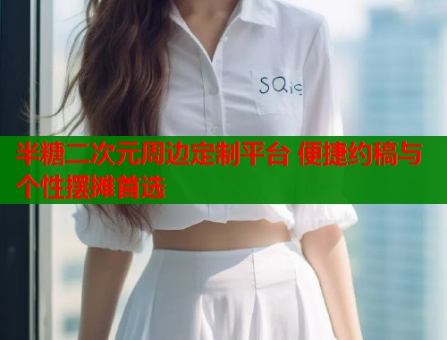 半糖二次元周边定制平台 便捷约稿与个性摆摊首选