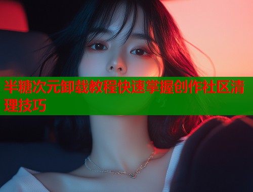 半糖次元卸载教程快速掌握创作社区清理技巧 半糖次元卸载教程快速掌握创作社区清理技巧