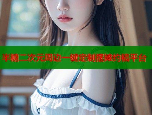 半糖二次元周边一键定制摆摊约稿平台