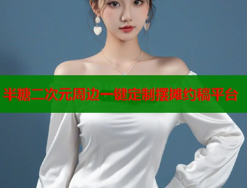 半糖二次元周边一键定制摆摊约稿平台