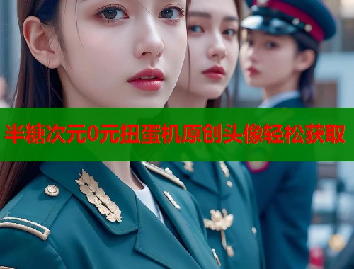 半糖次元0元扭蛋机原创头像轻松获取
