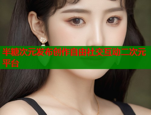半糖次元发布创作自由社交互动二次元平台