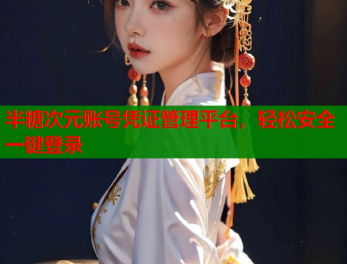 半糖次元账号凭证管理平台，轻松安全一键登录