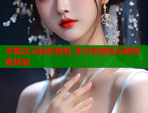 半糖次元轻松换钱 支付宝微信无缝转账体验