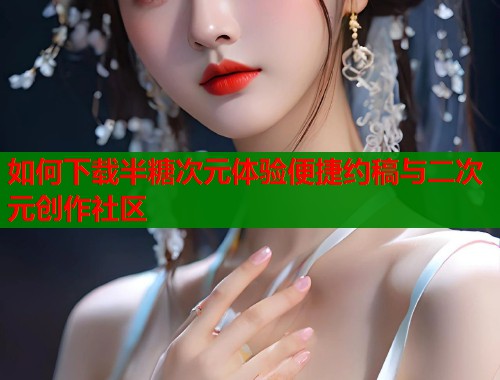 如何下载半糖次元体验便捷约稿与二次元创作社区 如何下载半糖次元体验便捷约稿与二次元创作社区